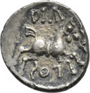 A.X52LAV.13 - pièce de monnaie ; quinaire