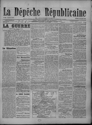 24/07/1915 - La Dépêche républicaine de Franche-Comté [Texte imprimé]