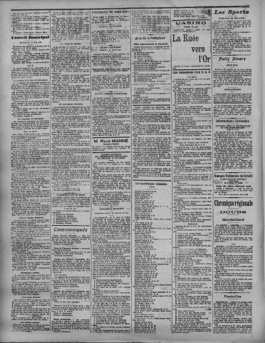 28/05/1926 - La Dépêche républicaine de Franche-Comté [Texte imprimé]