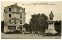 Besançon-les-Bains. - Statue Jeanningros - Nouvel Hôtel [image fixe] , Besançon : Edit. L. Gaillard-Prêtre, 1912-1920