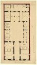 Plan du rez de chaussée d'une habitation [Dessin] , [S.l.] : [s.n.], [1750-1799]