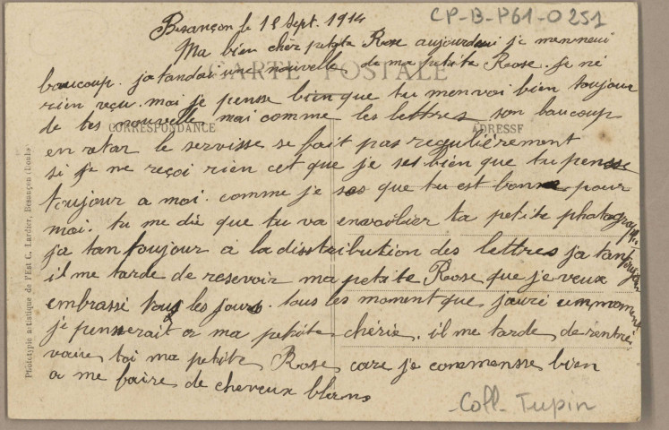 St-Claude-Besançon. L'Institution des Sourds et Muets [image fixe] , Besançon : Edition C. L., B. ; Phototypie artistique de l'Est C. Lardier, 1913/1914