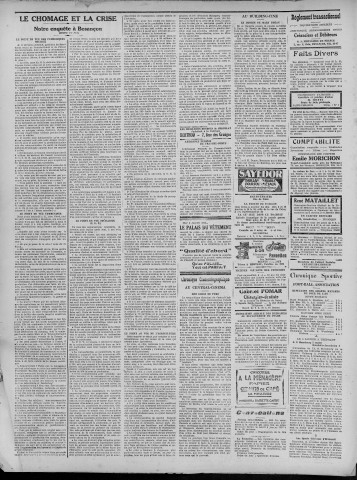03/01/1932 - La Dépêche républicaine de Franche-Comté [Texte imprimé]