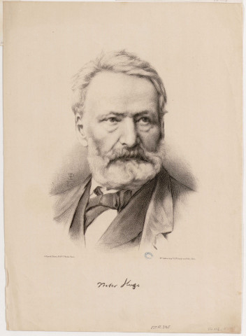 Victor Hugo [image fixe] / Néraudau  ; Hré Lefèvre Impr , 78, Bd St Michel, Paris A. Fayard, Editeur : Hré Lefèvre Impr, 1873/1876