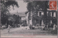Restaurant Pauset-Fleuret, à Velotte près Besançon - Terrasse et Restaurant. [image fixe] , 1904/1907