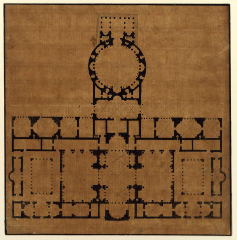 Plan des Thermes d'Agrippa [Dessin] , [S.l.] : [s.n.], [1750-1799]