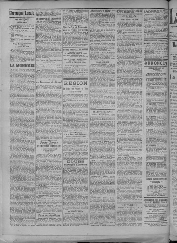 13/08/1917 - La Dépêche républicaine de Franche-Comté [Texte imprimé]