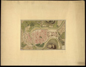 Besançon. [Plan de la ville et des fortifications] [dessin] / barbaud fecit 1777 , [Besançon] : Barbaud, 1777