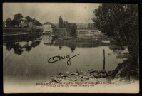 Besançon - Besançon - Le Pont St-Pierre et le Moulin St Paul - Vue prise du Pont de Bregille [image fixe] , 1897/1903