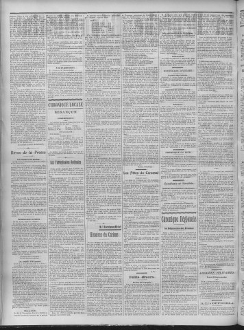 04/03/1908 - La Dépêche républicaine de Franche-Comté [Texte imprimé]