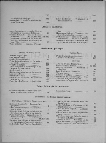 Registre des délibérations du Conseil municipal pour l'année 1892 (imprimé)