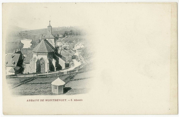 Montbenoît (abbaye) (F-25, cartes postales)