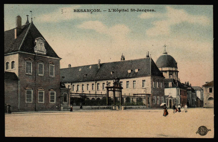 Besançon - Besançon - L'Hôpital St-Jacques. [image fixe] S.F.N.G.R., 1904/1930