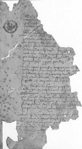 Ms Granvelle 98 - Lettres de Morillon. T. IX (12 janvier-20 décembre 1572)