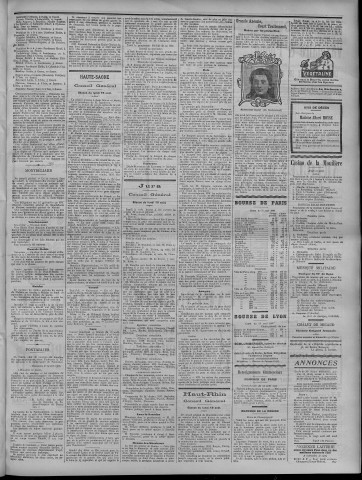 22/08/1907 - La Dépêche républicaine de Franche-Comté [Texte imprimé]