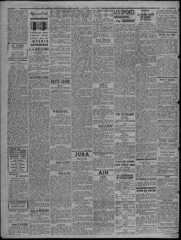 13/02/1942 - Le petit comtois [Texte imprimé] : journal républicain démocratique quotidien