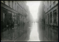 MAUVILLIER, Emile. Besançon. Inondations janvier 1910, rue Gambetta