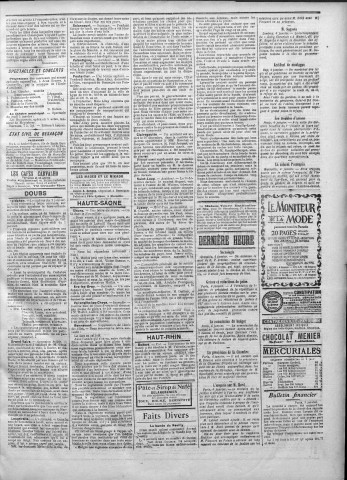 05/01/1899 - La Franche-Comté : journal politique de la région de l'Est