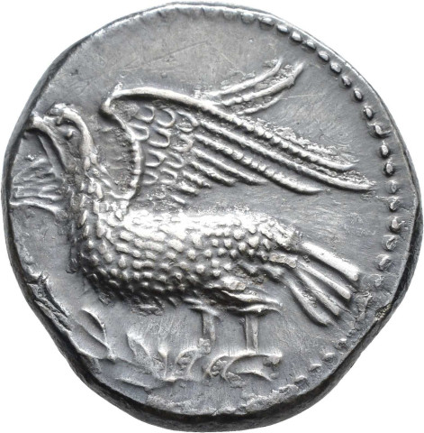 880.18.7 - pièce de monnaie ; didrachme