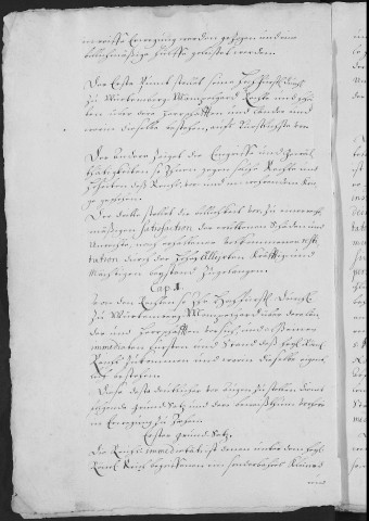 Ms Duvernoy 57 - Mémoire sur le comté de Montbéliard et les droits de souveraineté y attachés