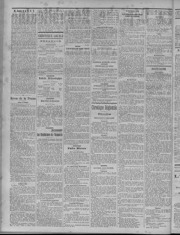 14/05/1907 - La Dépêche républicaine de Franche-Comté [Texte imprimé]