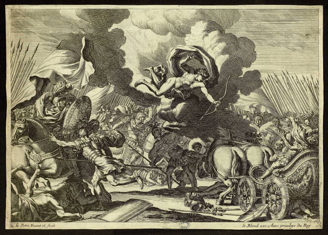 [Scènes mythologiques] [image fixe] / Le Potre Inuvent et fecit ; Le Blond exc. avec privil. du Roy. , 1614/1691