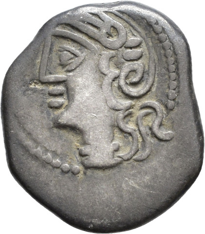 A.X52LAV.41 - pièce de monnaie ; quinaire