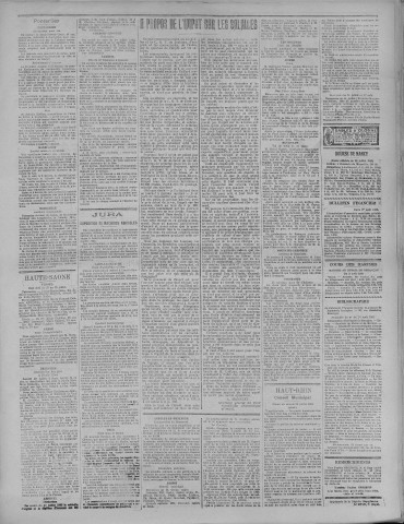 04/08/1922 - La Dépêche républicaine de Franche-Comté [Texte imprimé]