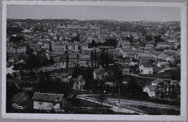 Besançon les-Bains. - Vue générale des Chaprais [image fixe] , Besançon : Etablissement C. lardier ; C.L.B, 1915/1924