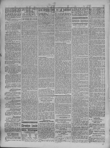 11/05/1915 - La Dépêche républicaine de Franche-Comté [Texte imprimé]