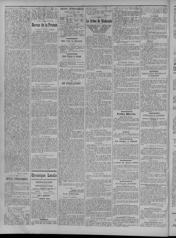 05/05/1911 - La Dépêche républicaine de Franche-Comté [Texte imprimé]