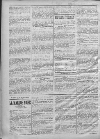 25/05/1892 - La Franche-Comté : journal politique de la région de l'Est