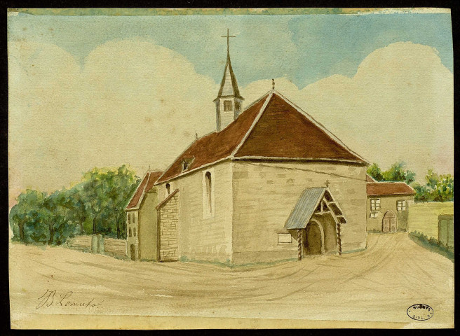 Ancienne église de Saint-Ferjeux, Besançon , Besançon, 1891
