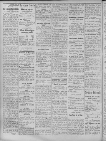 19/07/1913 - La Dépêche républicaine de Franche-Comté [Texte imprimé]