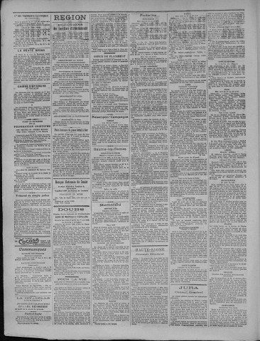 01/05/1922 - La Dépêche républicaine de Franche-Comté [Texte imprimé]