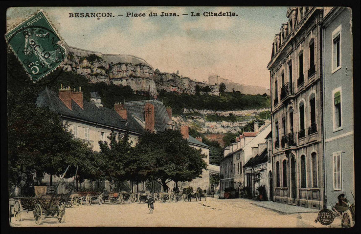 Besançon - Besançon - Place du Jura - La Citadelle . [image fixe] S.F.N.G.R., 1904/1908