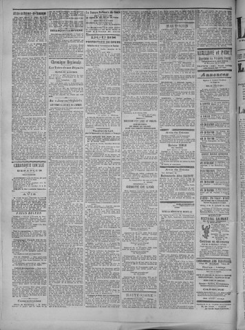 19/02/1917 - La Dépêche républicaine de Franche-Comté [Texte imprimé]