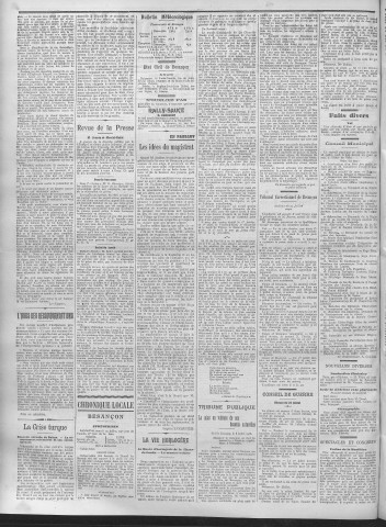 25/07/1908 - La Dépêche républicaine de Franche-Comté [Texte imprimé]