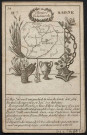Cartes illustrées de chacun des 3 départements de Franche-Comté. 14. Haute-Saône. 15. Doubs. 16. Jura. [Document cartographique] , 1801/1825