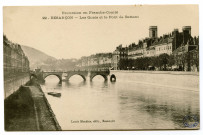 Besançon. Les quais et le Pont de Battant [image fixe] , Besançon : Teulet-Mosdier, 1908/1909
