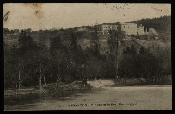 Besançon - Micaud et le fort Beauregard. [image fixe] 1904/1905