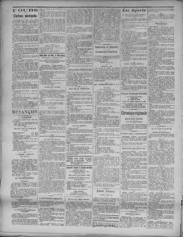 07/05/1925 - La Dépêche républicaine de Franche-Comté [Texte imprimé]