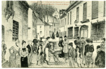 Scènes bisontines. Collection des Etudes de Ch. Ducat. Rue de la Vieille Monnaie. Croquis de misère , 1901/1908