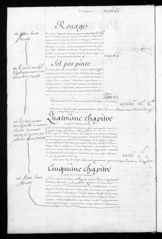 Comptes de la Ville de Besançon, recettes et dépenses, Compte de Pierre François Garnier (1746)