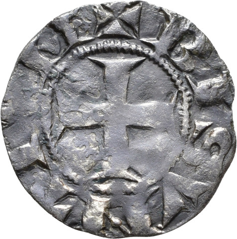 874.1.25 - pièce de monnaie ; denier estevenant