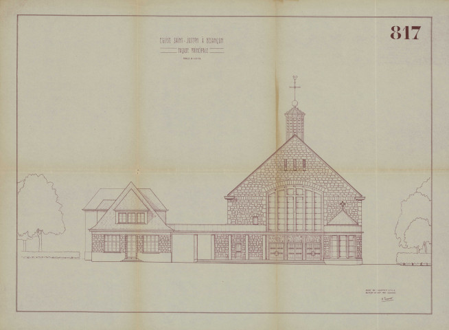 Autorisations d'occupation du sol (permis de construire, permis de démolir, déclarations de travaux et déclarations de poses de panneaux publicitaires), autorisations d'occupation du domaine public (1951-1951)