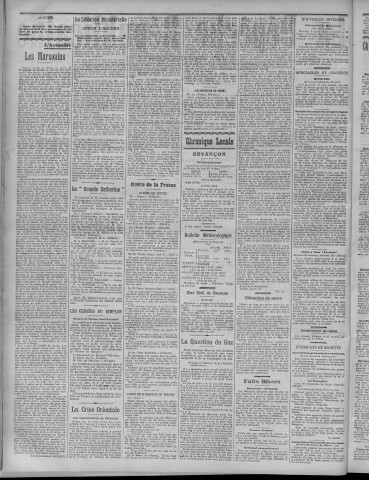 17/03/1909 - La Dépêche républicaine de Franche-Comté [Texte imprimé]