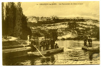 Besançon-les-Bains.- Les Pontonniers du Génie à Canot [image fixe] , 1904/1930