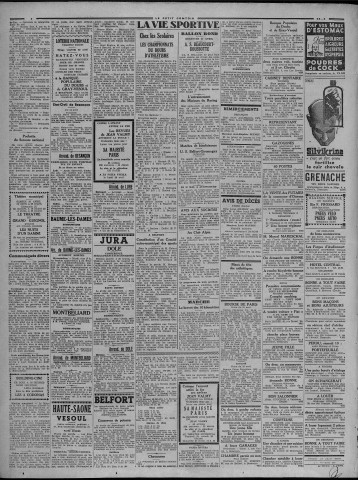 25/04/1941 - Le petit comtois [Texte imprimé] : journal républicain démocratique quotidien