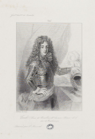 Condé (Louis de Bourbon, IIIe du nom, Prince de) duc de Bourbon / Dessinés par L. Massard